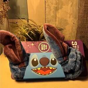Disney Stitch Blue and Pink Spa Headband